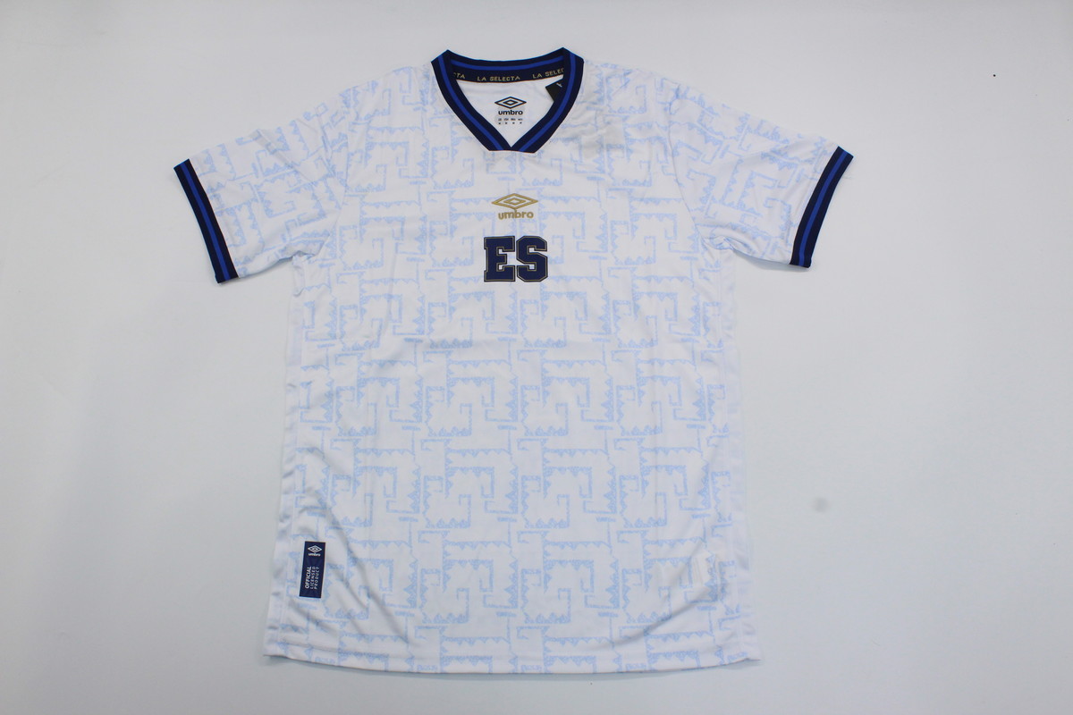 AAA Quality El Salvador 23/24 Away White Soccer Jersey